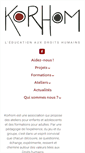 Mobile Screenshot of korhom.fr